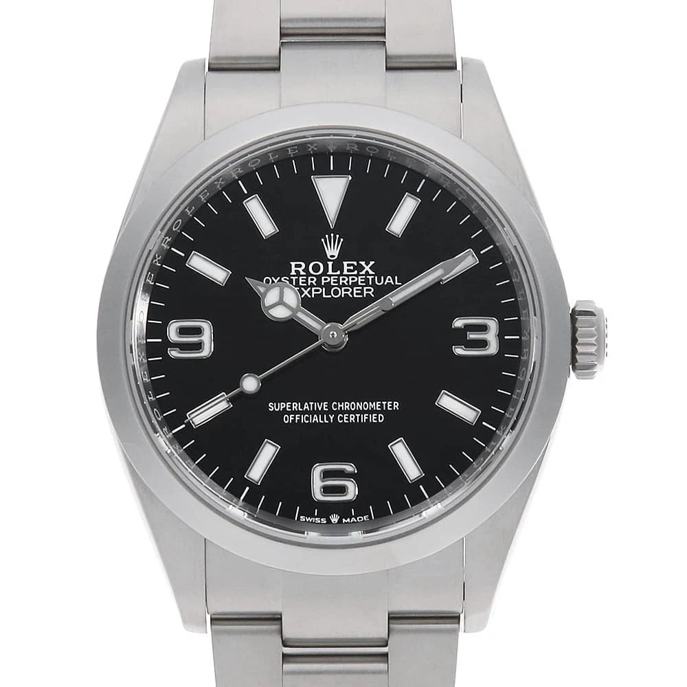 ROLEX EXPLORER BLACK WATCH