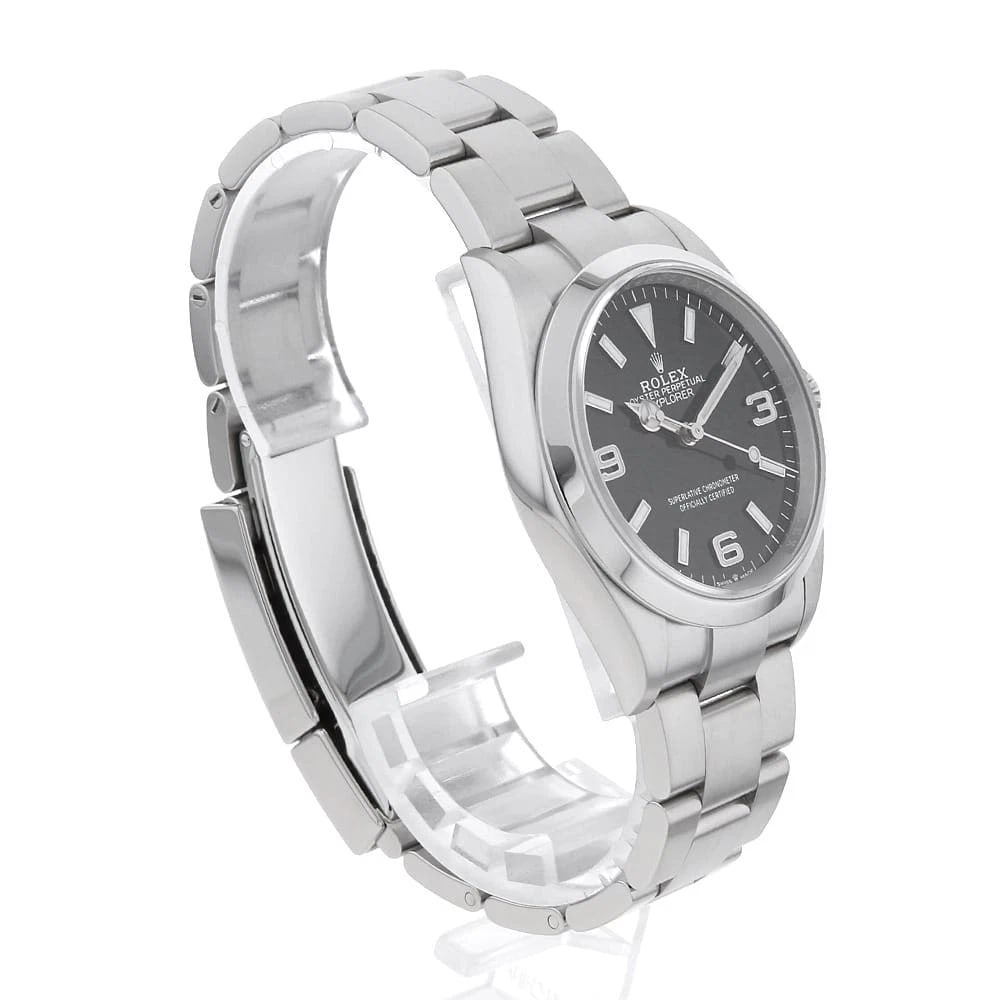 ROLEX EXPLORER BLACK WATCH - 3