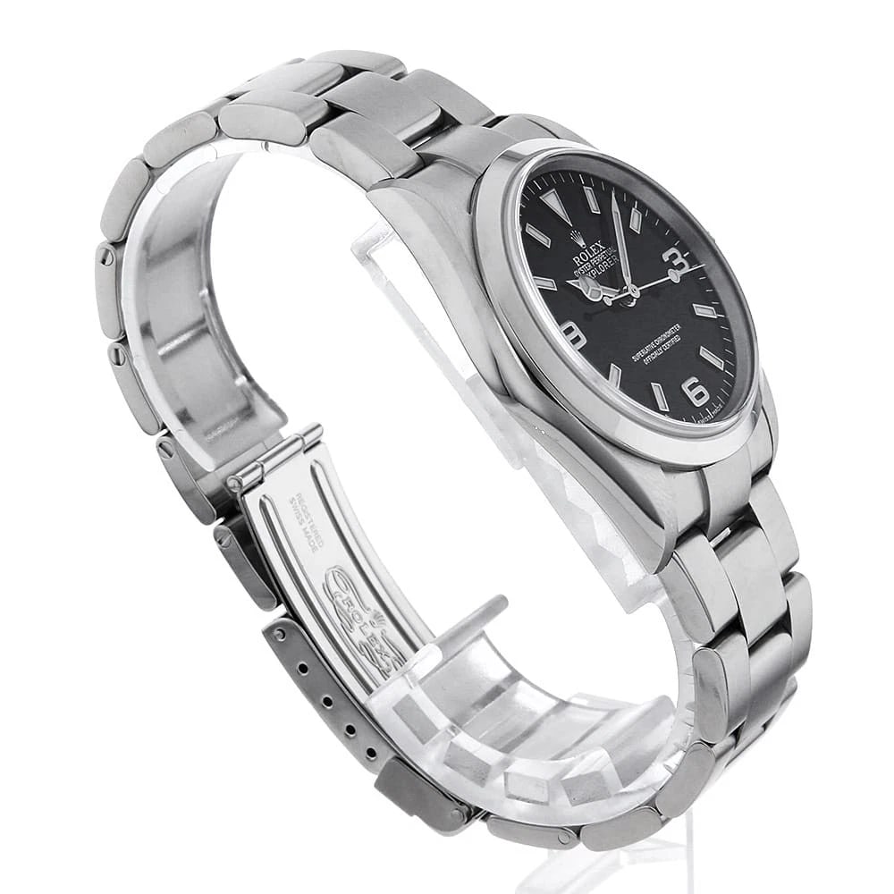 ROLEX EXPLORER BLACK WATCH - 3