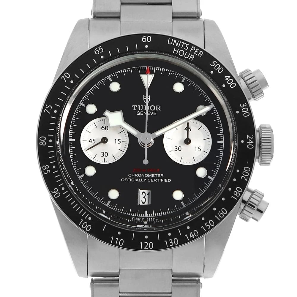 TUDOR BLACK CHRONO WATCH (1 of 3)