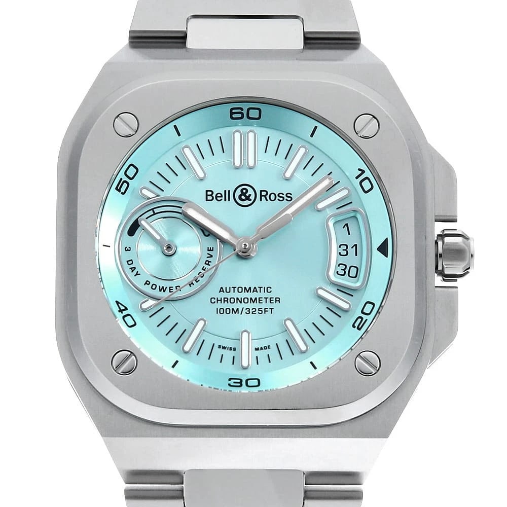 BELL&ROSS ICE BLUE STEEL WATCH (1 of 3)