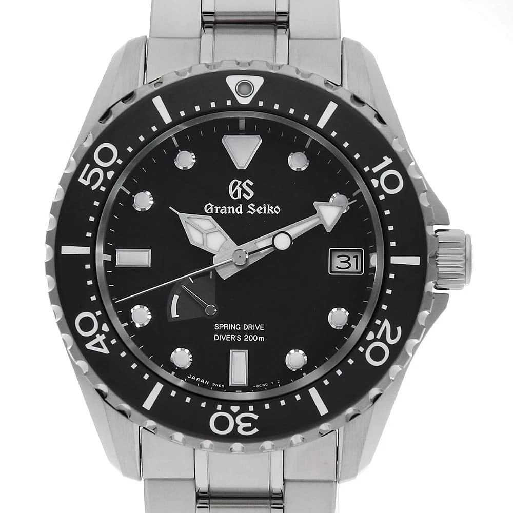 GRAND SEIKO SPORTS COLLECTION MASTER WATCH: Grand Seiko Sports Collection Master Watch Brand: Grand Seiko Type: Wrist watch Material: Band Material Stainless Steel, Case Material Stainless Steel Color: Dial Colour Black Size: Case:W44.2mm Circu