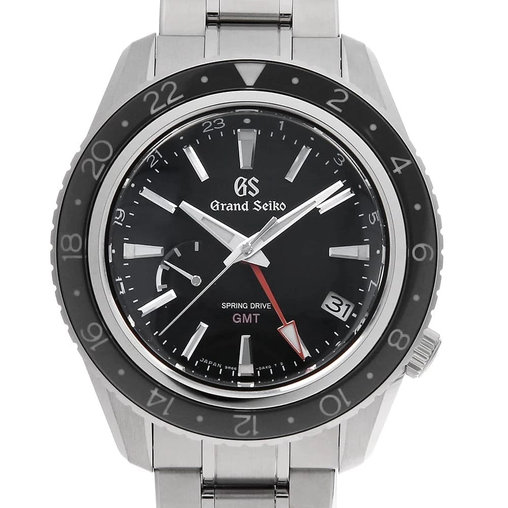 GRAND SEIKO SPORTS COLLECTION MASTER WATCH: Grand Seiko Sports Collection Master Watch Brand: Grand Seiko Type: Wrist watch Material: Band Material Stainless Steel, Case Material Stainless Steel Color: Dial Colour Black Size: Case:W44mm Circumf