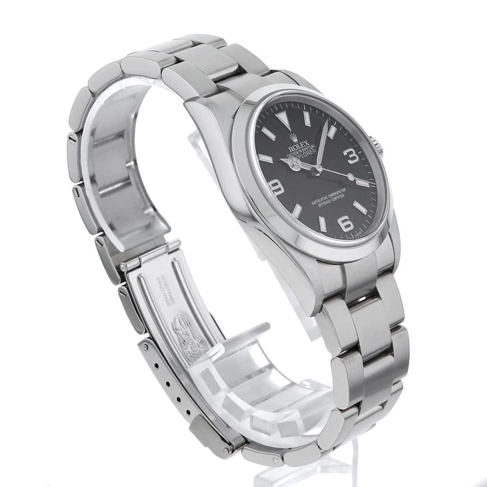 ROLEX EXPLORER BLACK WATCH - 3