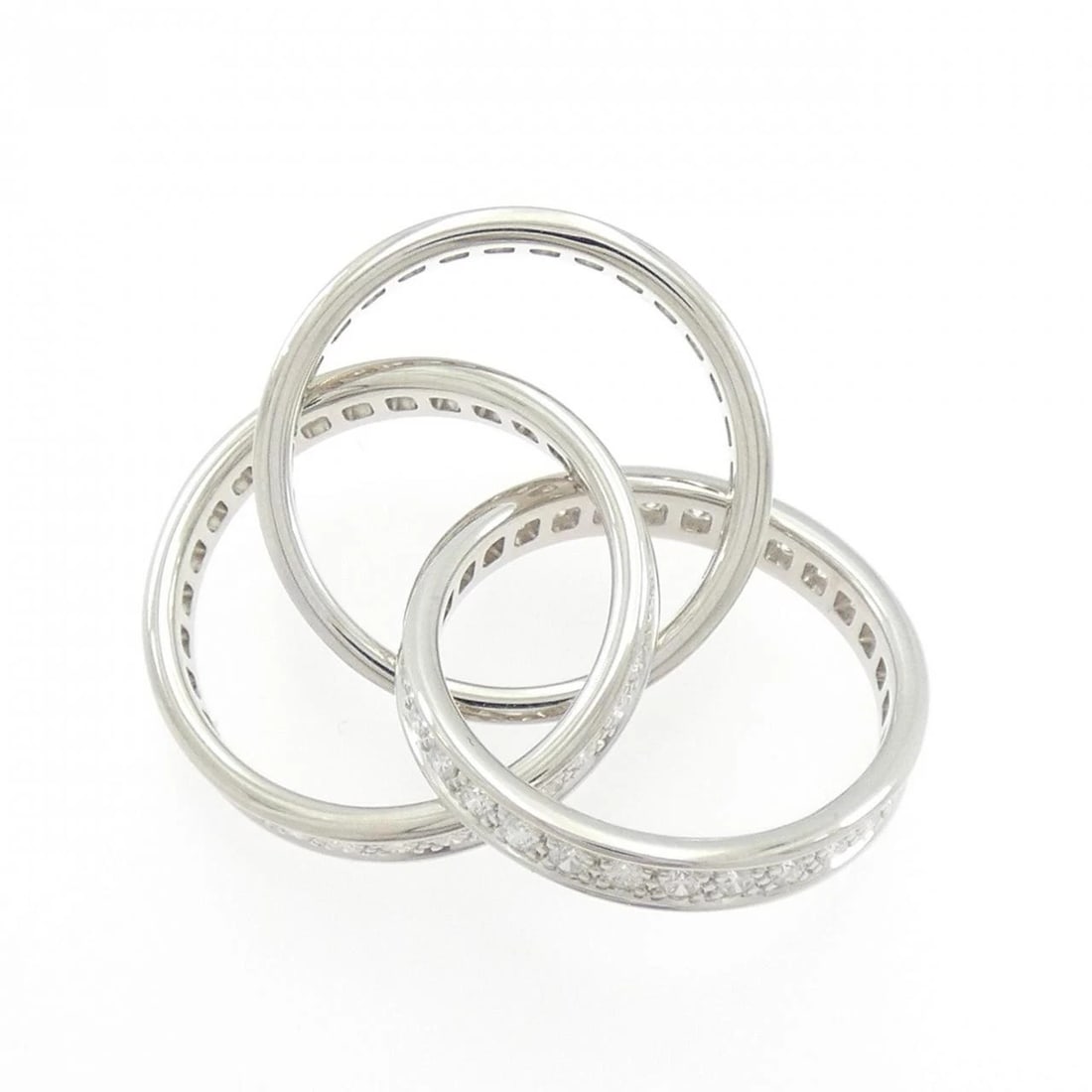 CARTIER THREE BANGLE RING - 3