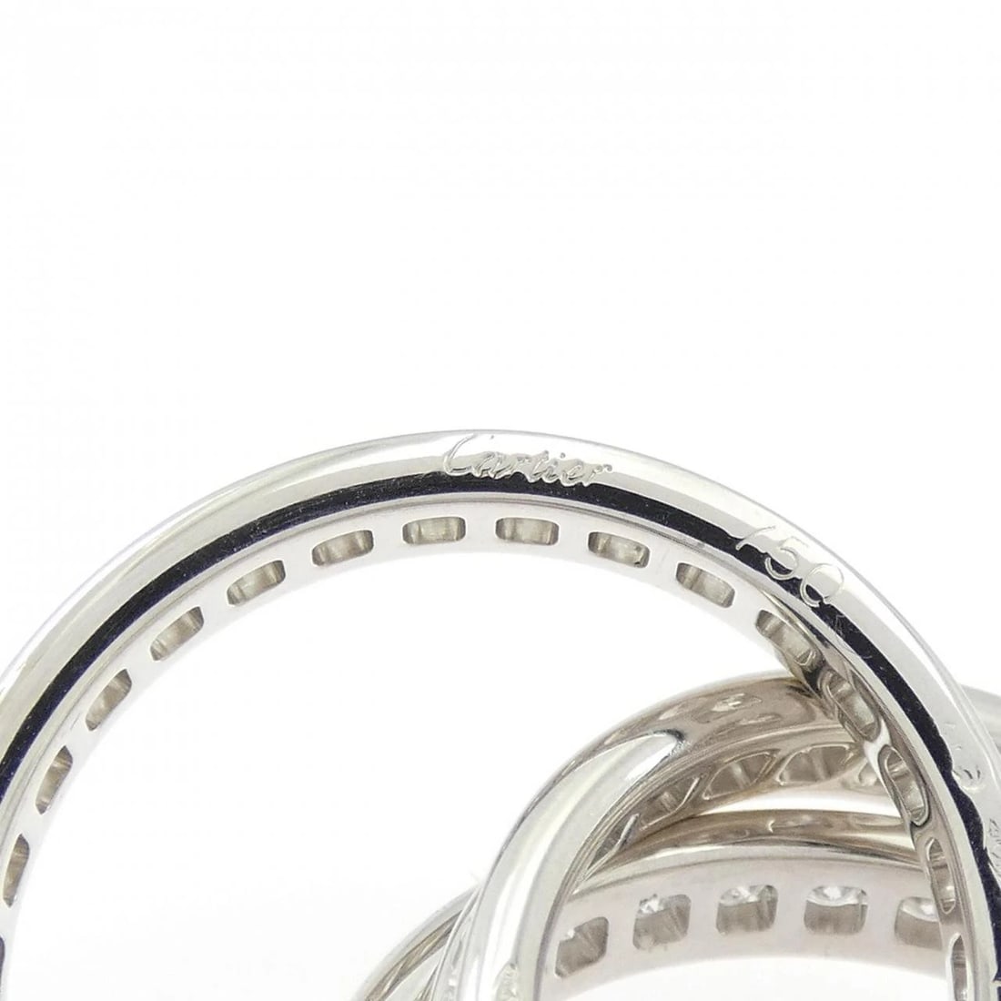 CARTIER THREE BANGLE RING - 4