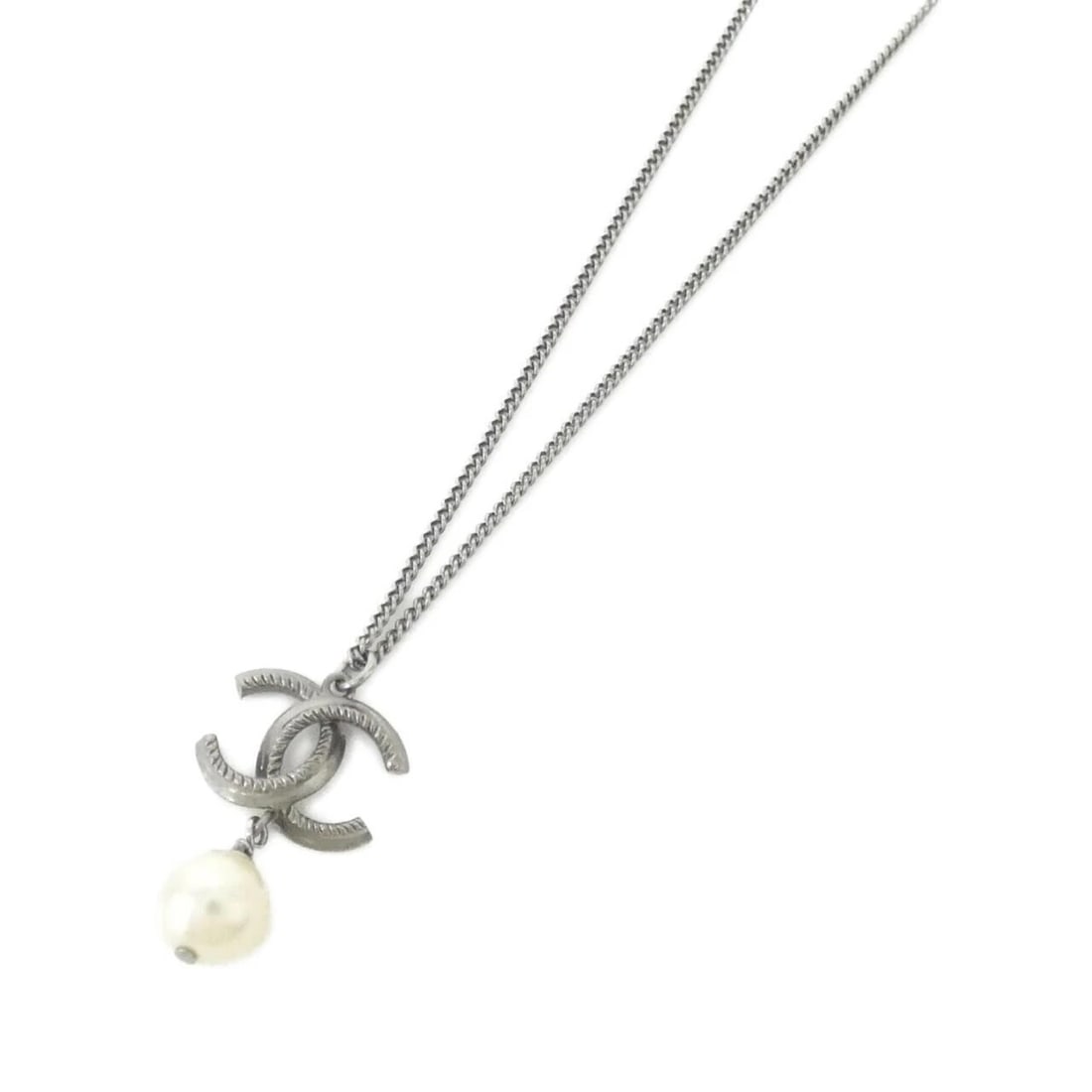 CHANEL NECKLACE: Chanel Necklace Brand: CHANEL Type: Chanel Necklace Material: Fake pearl, Color: none Size: Length: 42/60cm Top width x height: 2cmx3cm Accessories: None Accessories Notice: When purchasing pre-owned
