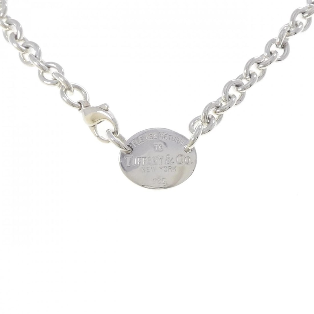 TIFFANY & CO. RETURN TO TIFFANY & CO. NECKLACE: TIFFANY & Co. Return to TIFFANY & Co. Necklace Brand: TIFFANY&Co. Type: TIFFANY&Co. Necklace Material: 925Silver, Color: none Size: 38cm,Actual Size Pendant length approx. x width approx.: