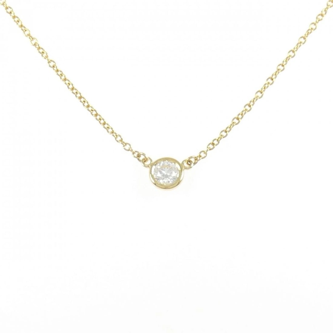 TIFFANY & CO. BY THE YARD NECKLACE: TIFFANY & Co. By the Yard Necklace Brand: TIFFANY&Co. Type: TIFFANY&Co. Necklace Material: 750 yellow gold, Color: yellow gold Size: 41cm,Actual Size Diameteraround: 4.8mm Chain maximum width