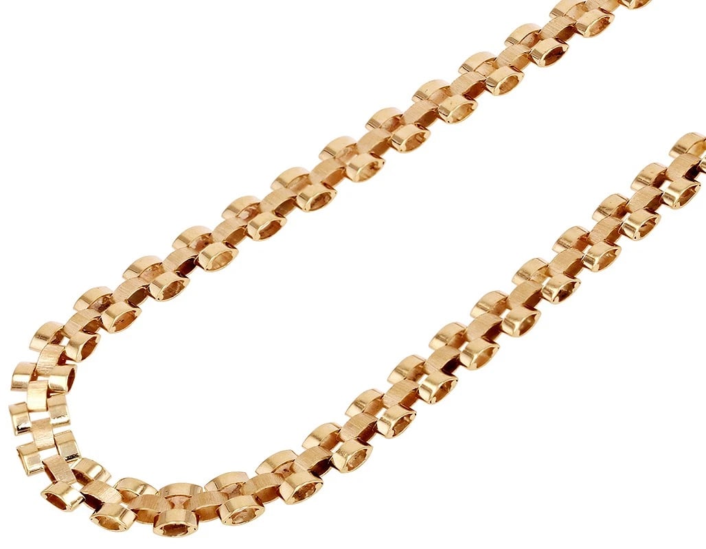 UNISEX PRESIDENTIAL LINK CHAIN NECKLACE 10K YELLOW GOLD: Unisex Presidential Link Chain Necklace 10K Yellow Gold Brand: None Type: Necklace Material: 10K Yellow Gold, Color: Yellow Gold Size: Length 22 in Width 6mm Accessories: None Accessories