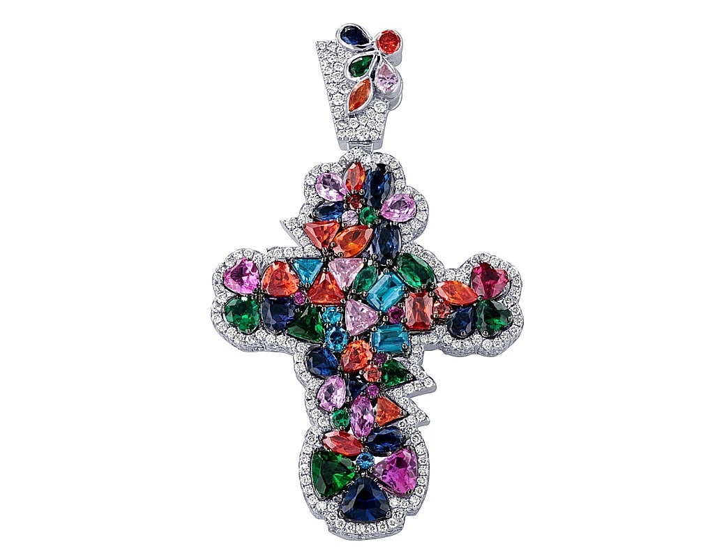 PRISMATIC GEMS DIAMOND PENDANT (1 of 2)