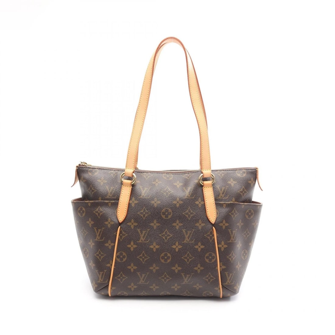 LOUIS VUITTON TOTALLY PM SHULDER TOTE BAG: LOUIS VUITTON Totally PM Shulder Tote Bag Brand: LOUIS VUITTON Type: Tote Bag Material: Monogram × PVC coated canvas × leather Color: Brown??ish colors Size: H:24cm x W:27cm x D:11cm (H:9.4" x W:10.