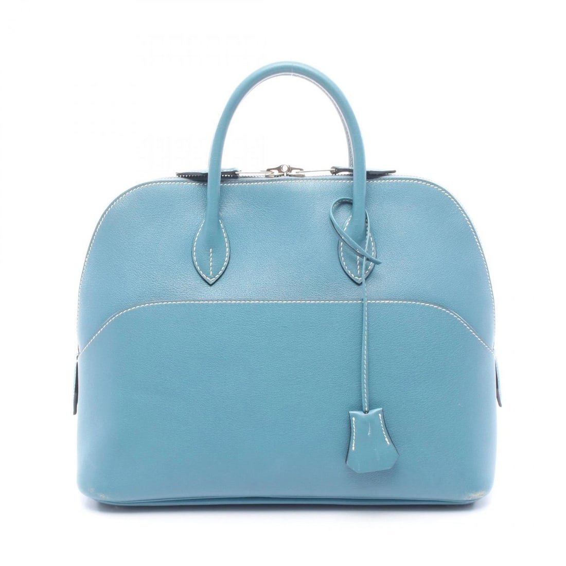 HERMES BOLIDE 30 SHOULDER HANDBAG: HERMES Bolide 30 shoulder Handbag Brand: HERMES Type: Handbag Material: Gulliver leather × Gulliver leather Color: Blue jean / Blue??ish colors Size: H:24cm x W:31cm x D:12cm (H:9.4" x W:12.2" x D:4.