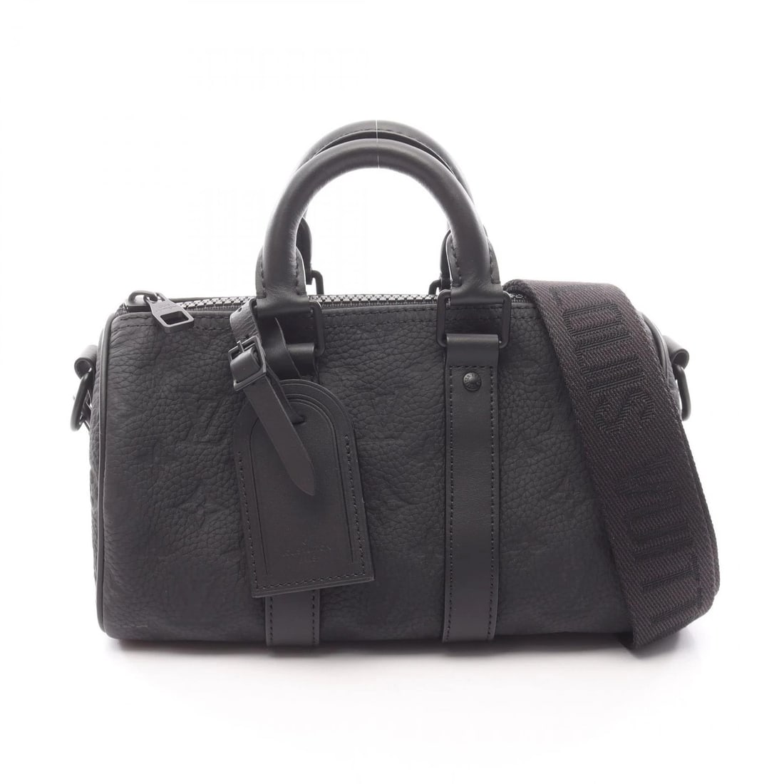LOUIS VUITTON KEEPALL BANDOULIERE 25 SHOULDER HANDBAG: LOUIS VUITTON Keepall Bandouliere 25 Shoulder Handbag Brand: LOUIS VUITTON Type: Handbag Material: Monogram / Taurillon Clemence leather × leather Color: Black / Black??ish colors Size: H:14.5cm x W: