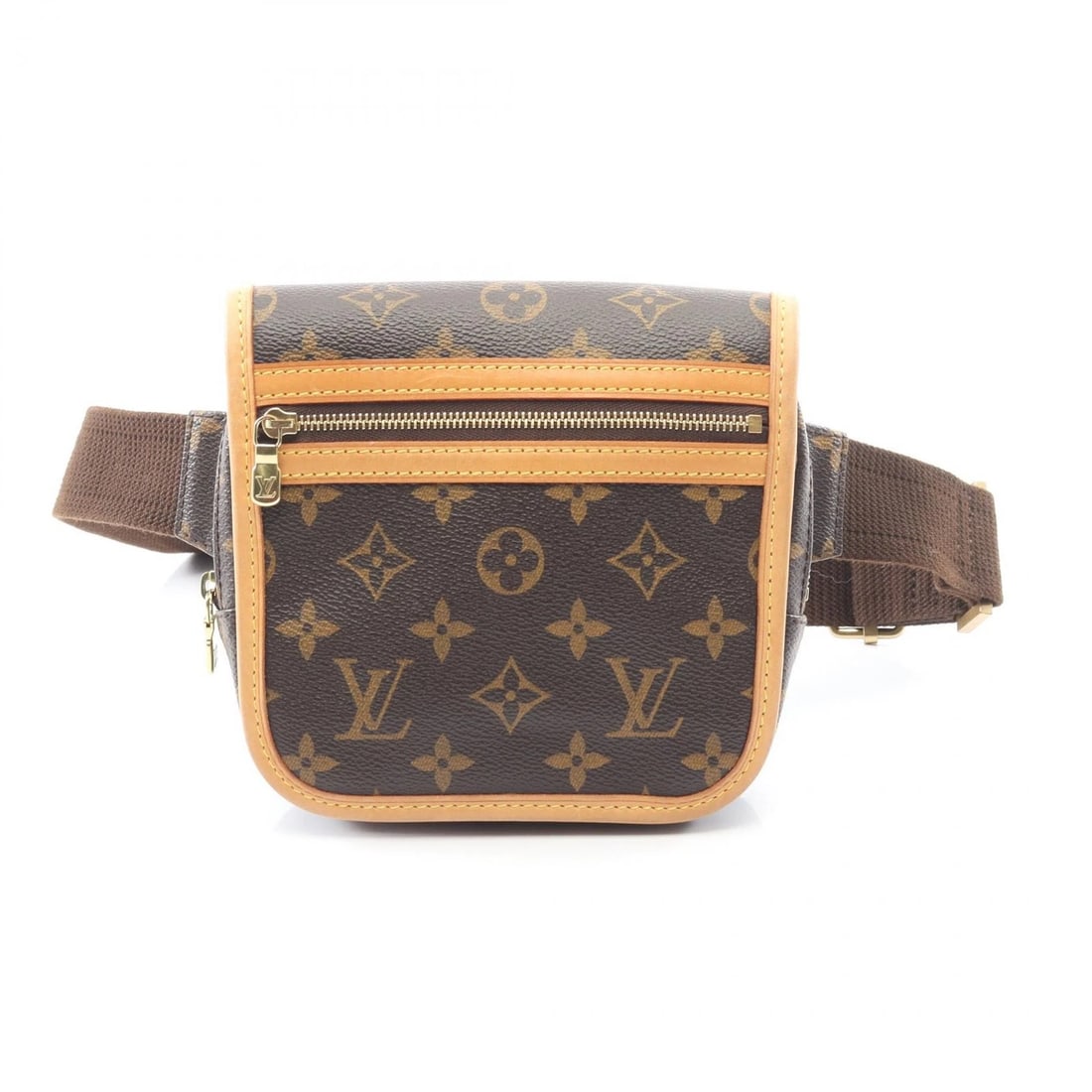 LOUIS VUITTON BUM BOSPHORE WAIST BELT BAG: LOUIS VUITTON Bum Bosphore Waist belt bag Brand: LOUIS VUITTON Type: Waist bag Body bag Material: Monogram × PVC coated canvas × leather Color: Brown??ish colors Size: H:16cm x W:15cm x D:3.5cm (H:6