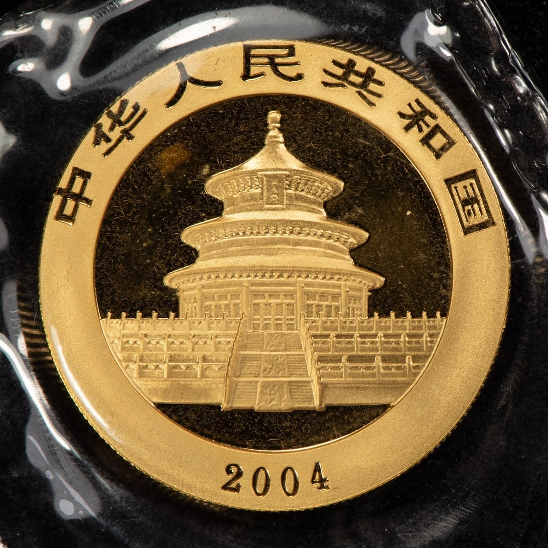 2004 500 YUAN CHINA 1 OZ GOLD PANDA COIN (1 of 2)