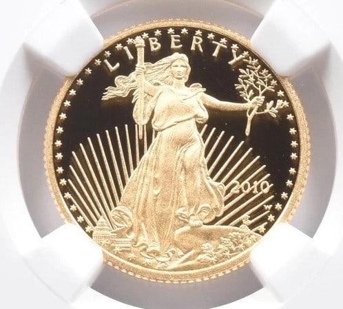 2010-W $10 AMERICAN GOLD EAGLE (1 of 2)