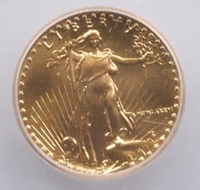 1986 $5 AMERICAN GOLD EAGLE (1 of 2)