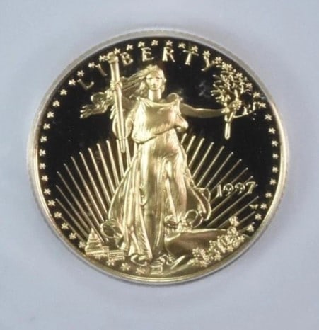 1997-W $10 AMERICAN GOLD EAGLE (1 of 2)
