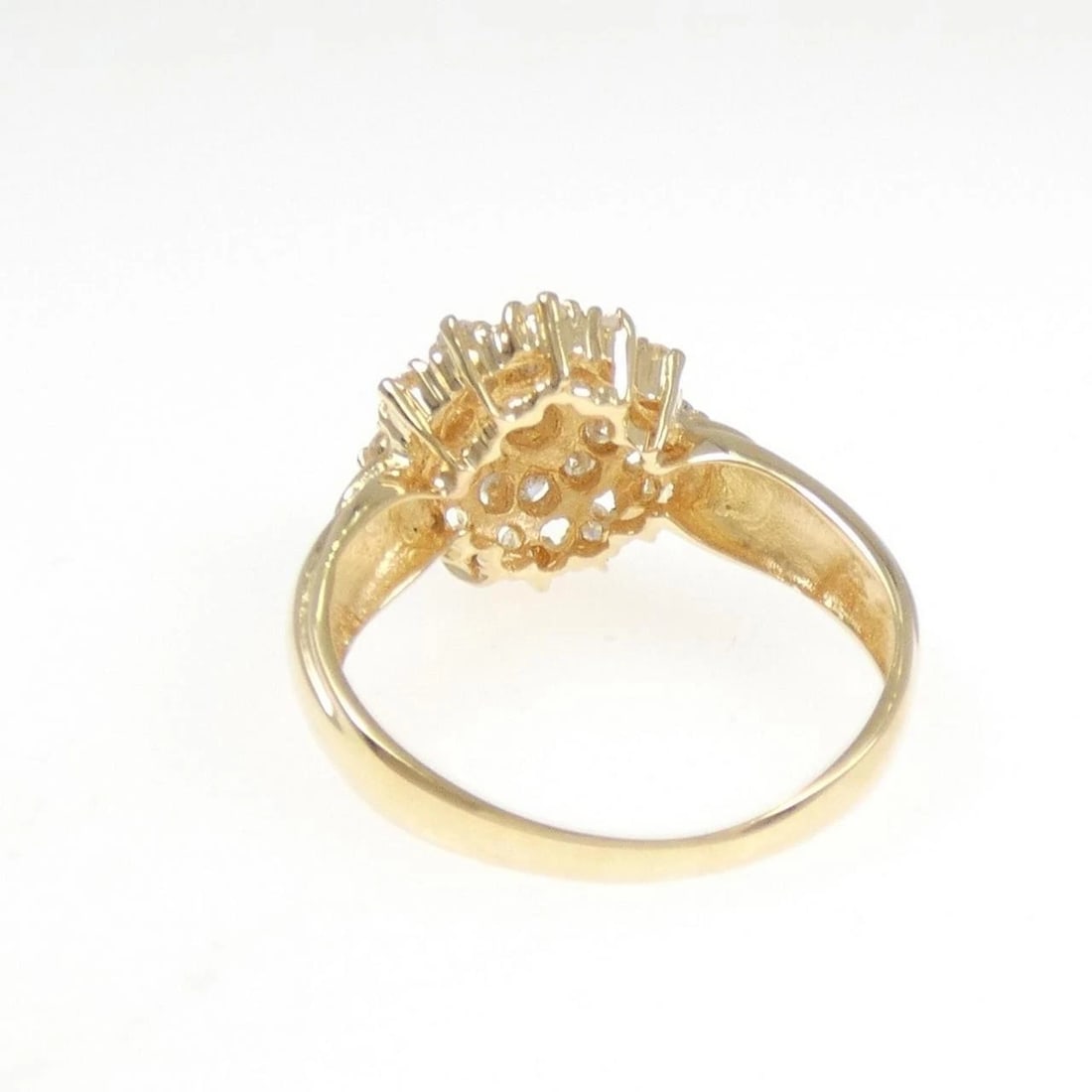 K18YG DIAMOND RING - 3
