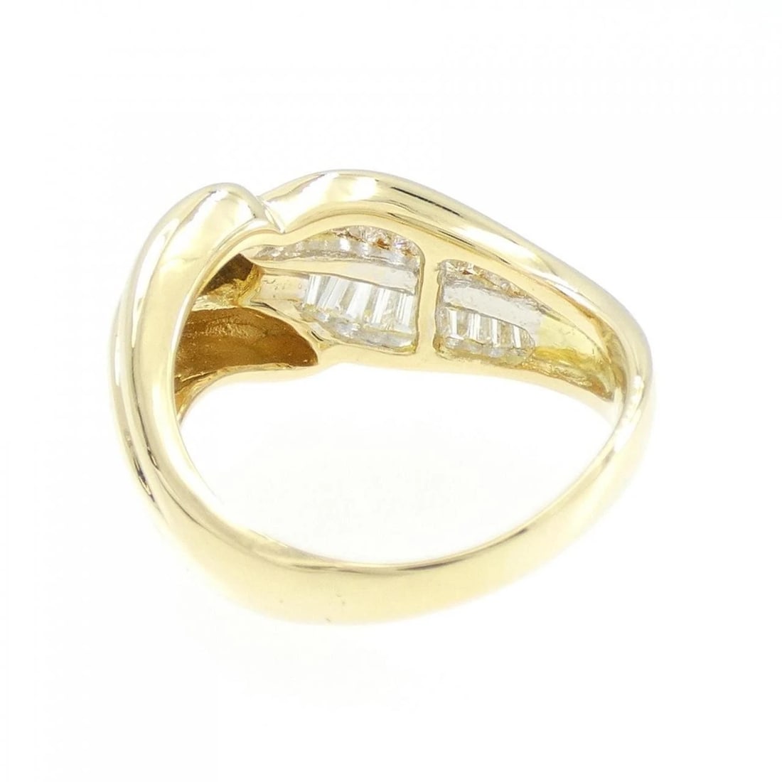 750YG DIAMOND RING - 3