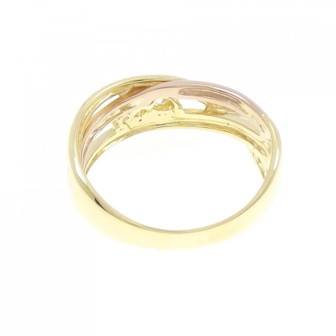 K18YG/K18PG DIAMOND RING - 2