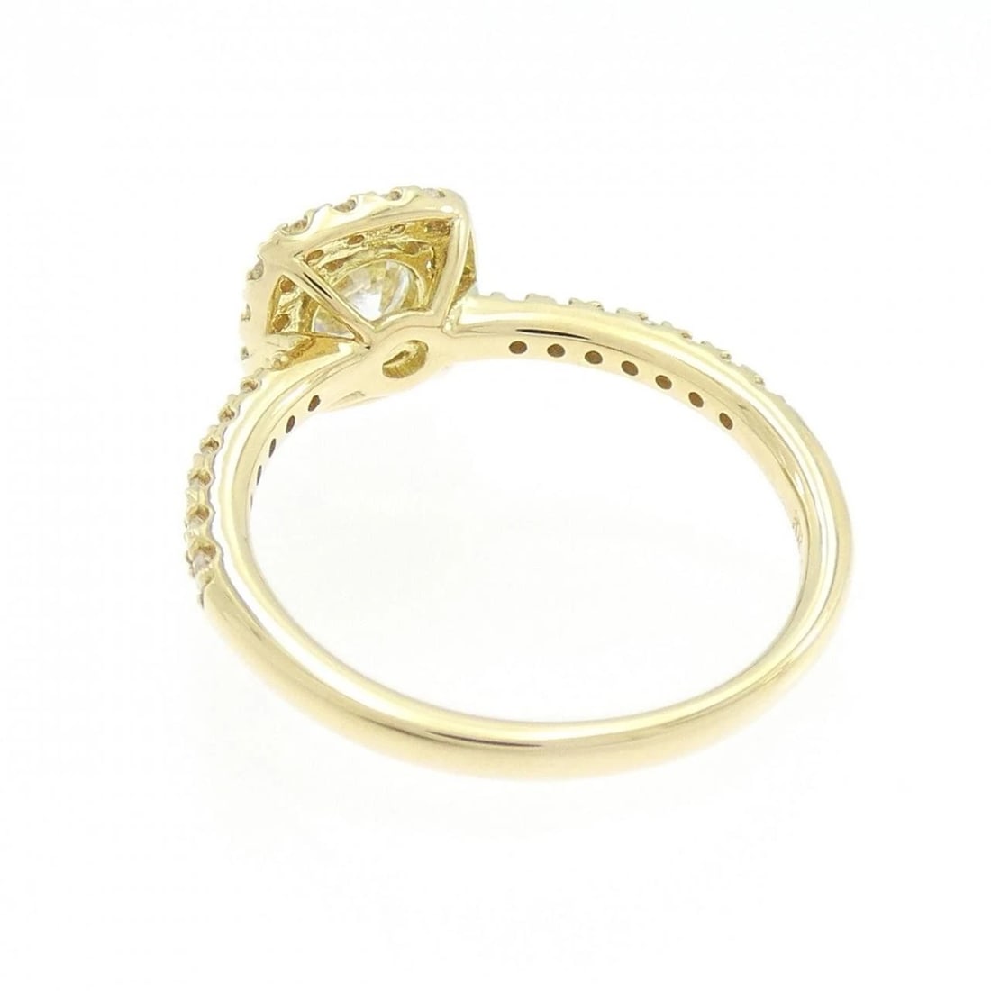 K18YG DIAMOND RING - 2