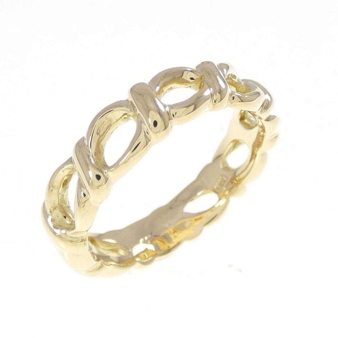 K18YG RING: K18YG ring Brand: Unbranded Type: Ring Material: K18YG, Color: Yellow gold Size: US6 1/4 Accessories: None Accessories Notice: When purchasing pre-owned goods, please refer to the photos of the items