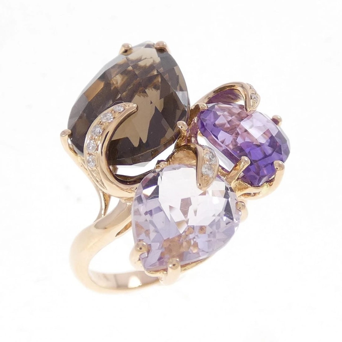 K18PG COLOR STONE RING (1 of 3)