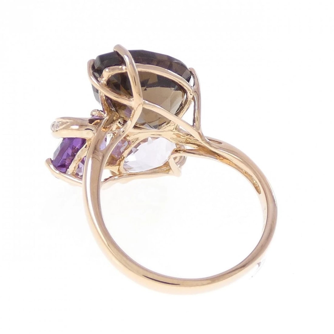K18PG COLOR STONE RING - 3