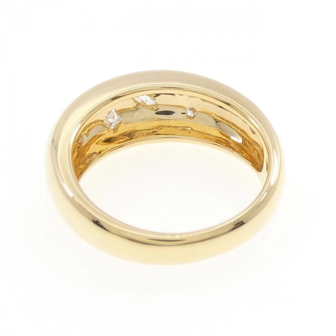 K18YG DIAMOND RING - 2