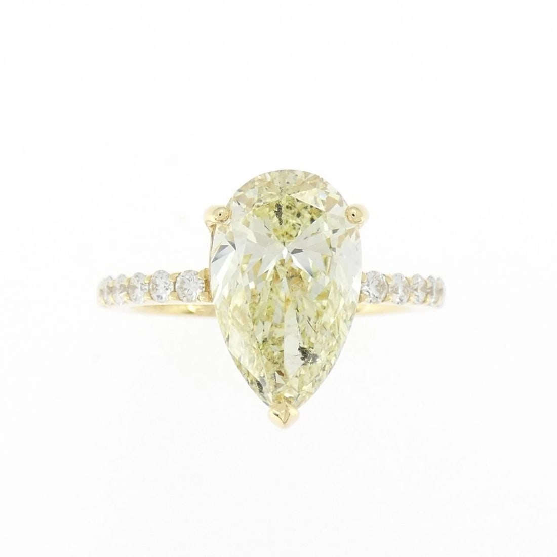 K18YG DIAMOND RING - 2