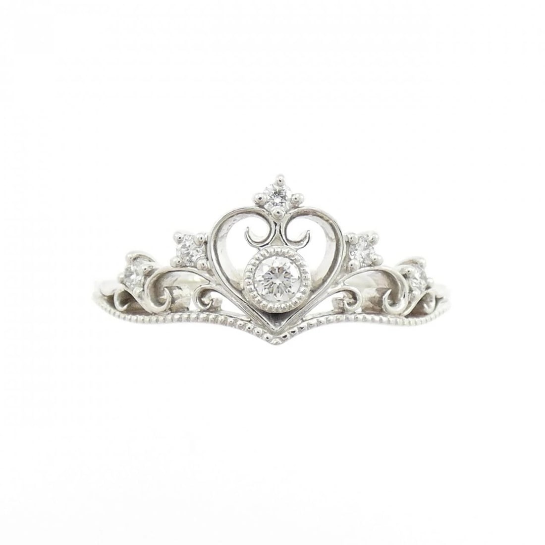PT900 TIARA DIAMOND RING - 2