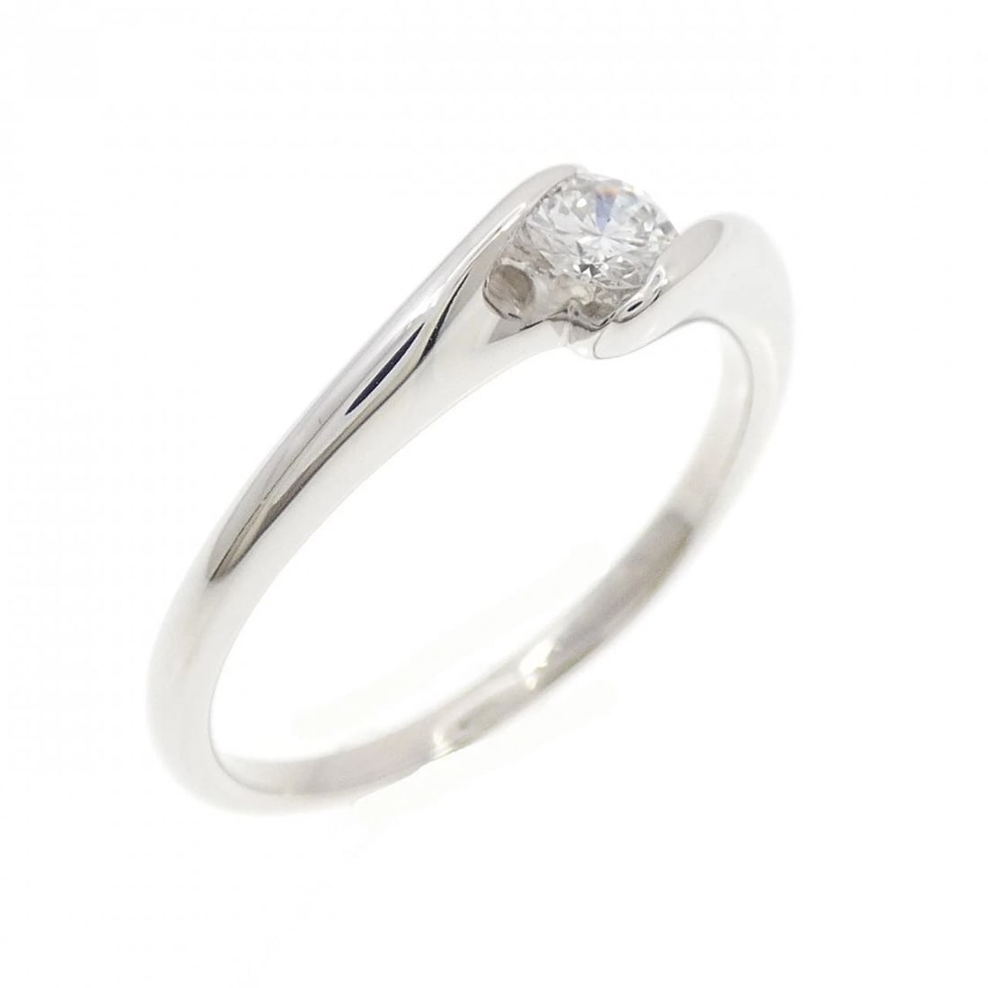 PT900 DIAMOND RING: PT900 Diamond Ring Brand: Unbranded Type: Diamond Ring Material: PT900, Main Stone/Creation NATURAL Color: SILVER Size: US7 3/4 Accessories: None Accessories Notice: When purchasing pre-owned goods,