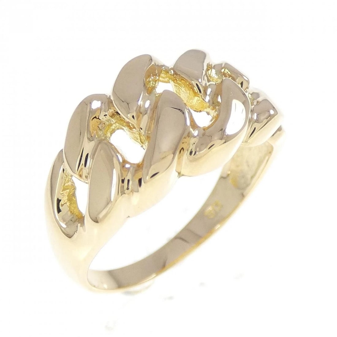 K18YG RING: K18YG ring Brand: Unbranded Type: Ring Material: K18YG, Color: YG Size: US6 1/4 Accessories: None Accessories Notice: When purchasing pre-owned goods, please refer to the photos of the items to check
