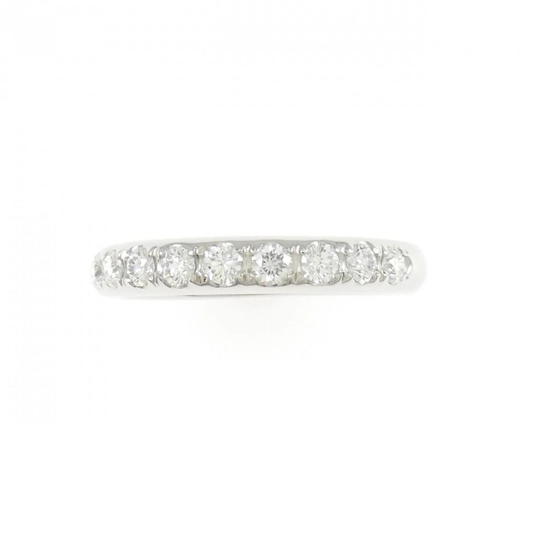 PT900 DIAMOND RING: PT900 Diamond Ring Brand: Unbranded Type: Diamond ring Material: PT900, Main Stone/Creation Natural Color: SILVER Size: US5.5 Accessories: None Accessories Notice: When purchasing pre-owned goods,