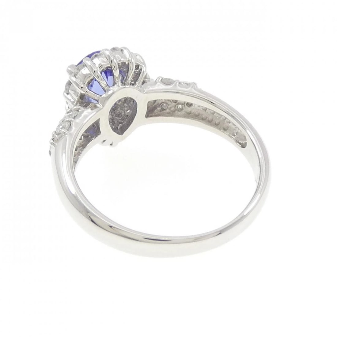 PT900 TANZANITE RING - 2