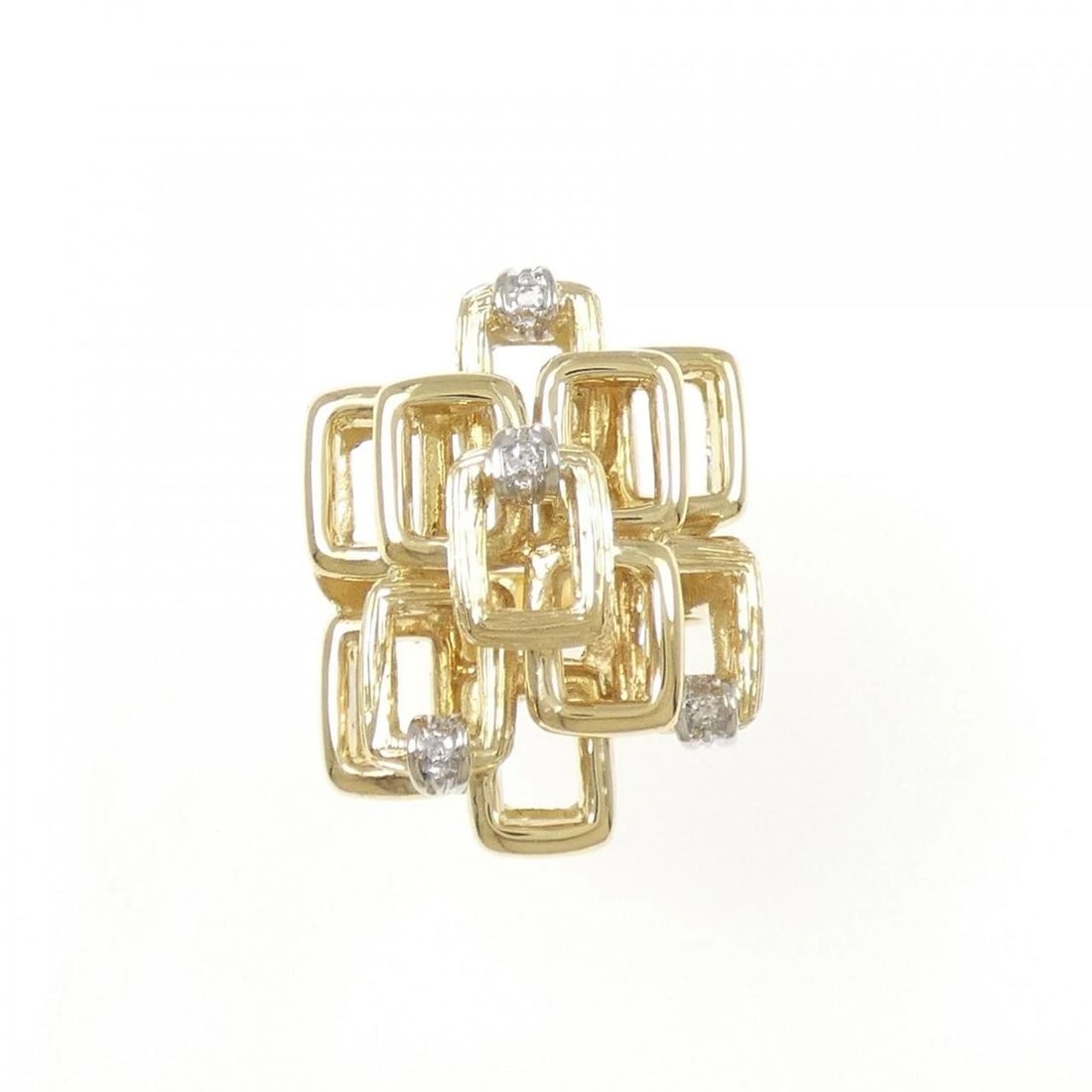 18KYG DIAMOND RING - 2