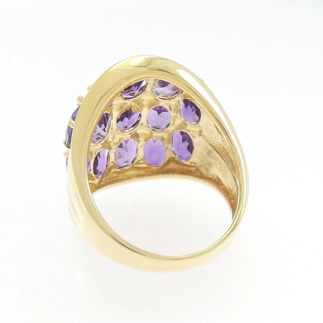K18YG AMETHYST RING - 3