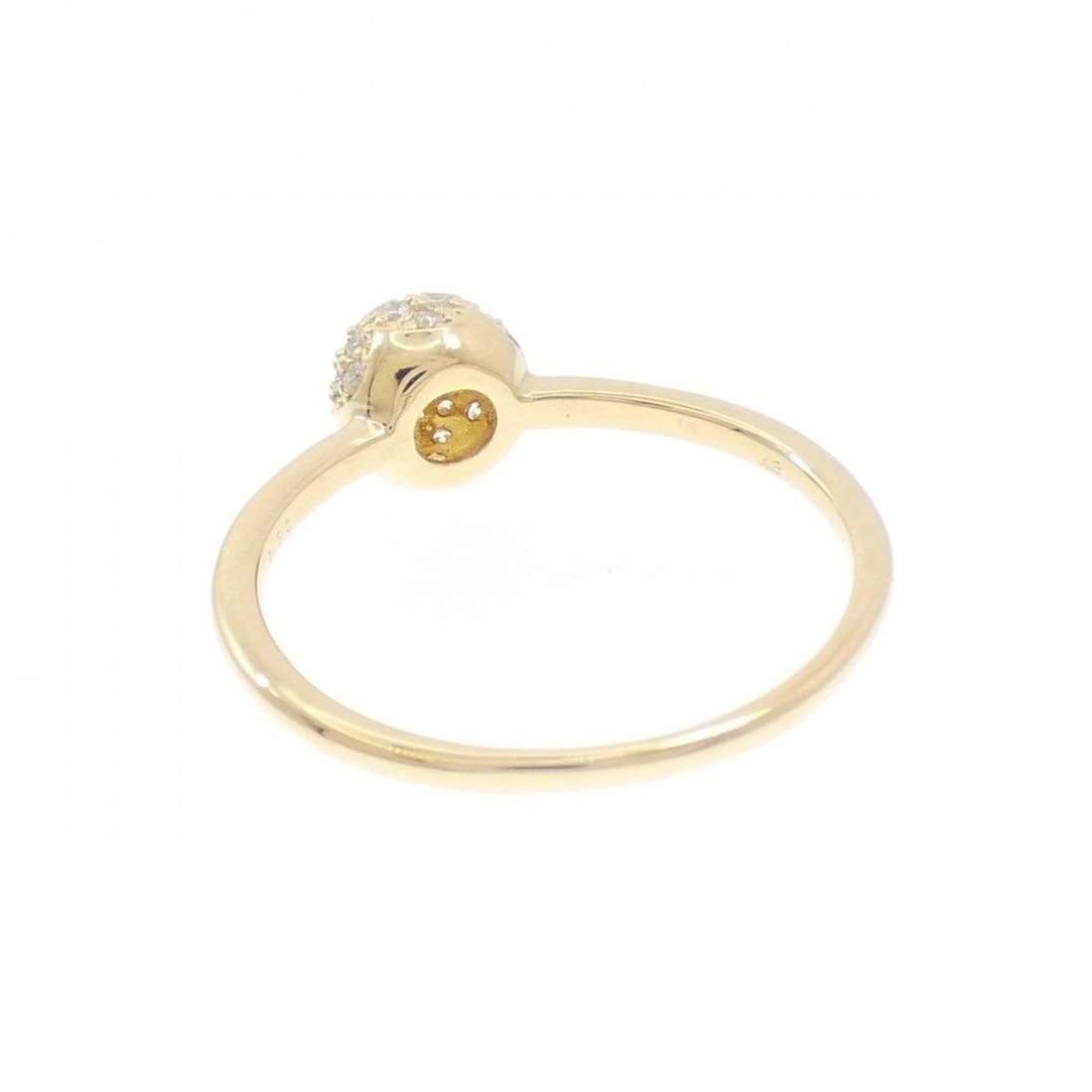 K18YG DIAMOND RING - 3