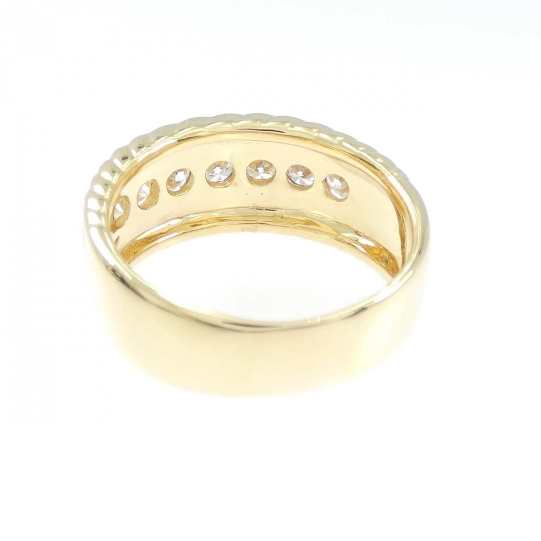 K18YG DIAMOND RING - 3