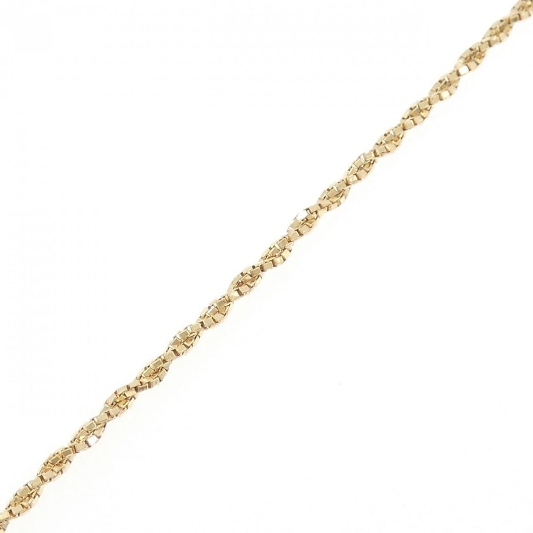 K18YG BRACELET: K18YG bracelet Brand: Unbranded Type: Bracelet Material: K18YG, Color: YELLOW GOLD Size: 19.5cm Actual Size Max width approx.: 1.8mm Accessories: None Accessories Notice: When purchasing pre-owned