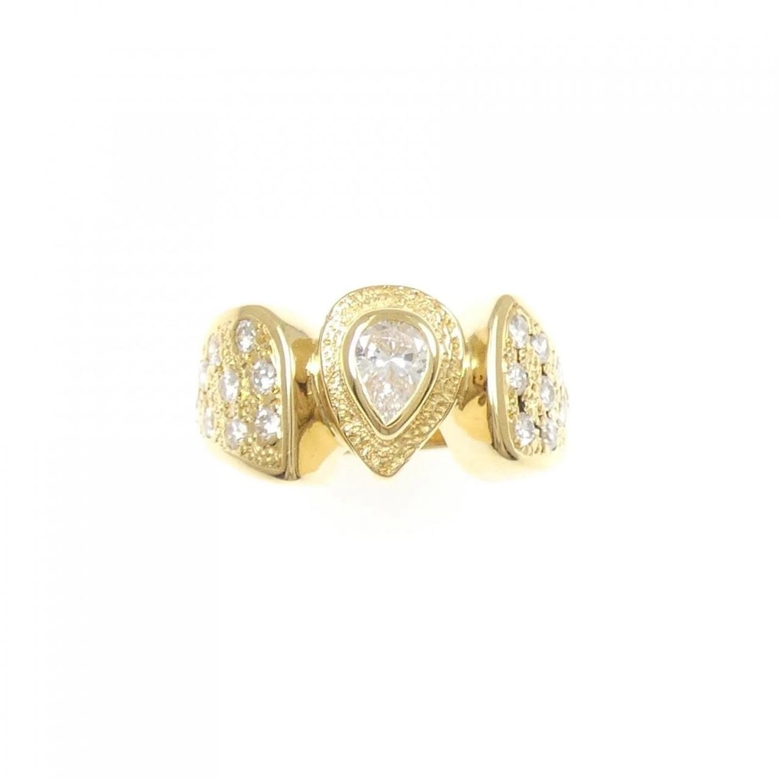 K20YG DIAMOND RING - 2