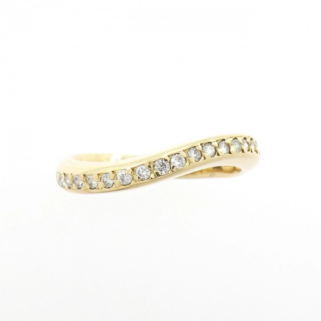 K18YG DIAMOND RING - 2