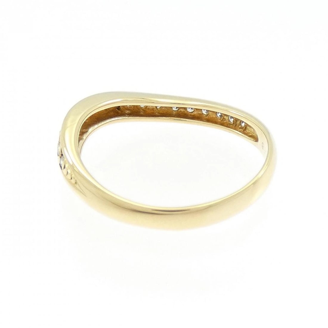K18YG DIAMOND RING - 3