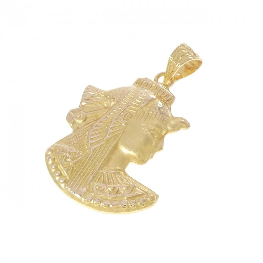 K18YG PENDANT: K18YG Pendant Brand: Unbranded Type: Pendant/Brooch Material: K18YG, Color: YELLOW GOLD Size: Actual Size Approximate dimensions (height x width): 36.0mm x 23.6mm Accessories: None Accessories