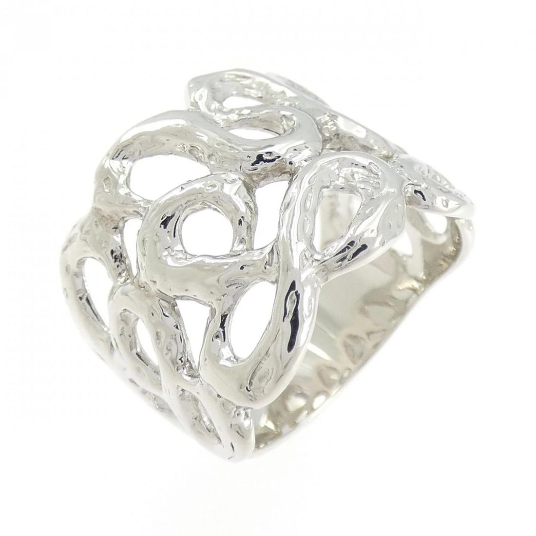 PT900 RING: PT900 ring Brand: Unbranded Type: Ring Material: PT900, Color: Silver Size: US6 1/2 Accessories: None Accessories Notice: When purchasing pre-owned goods, please refer to the photos of the items to