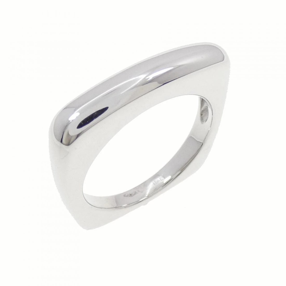 750WG RING: 750WG Ring Brand: Unbranded Type: Ring Material: 750WG, Color: White Gold Size: US6 Accessories: None Accessories Notice: When purchasing pre-owned goods, please refer to the photos of the