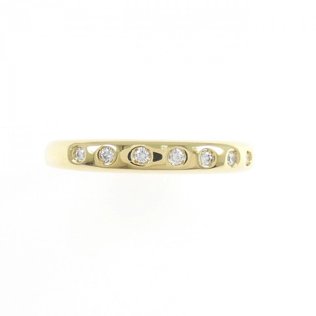 K18YG DIAMOND RING - 2