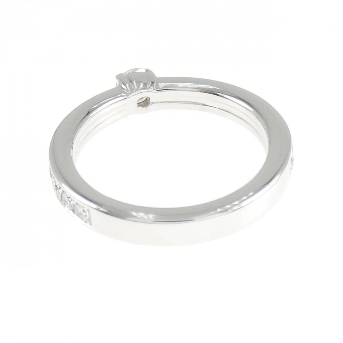 K18WG DIAMOND RING - 3